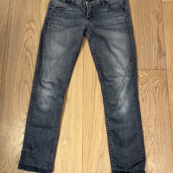 Hudson grey denim ankle length low waist - Picture 1 of 4
